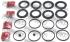 Ремкомплект тормозного суппорта переднего Febest 0175GRJ120F Toyota Land Cruiser Prado 120 2002.09-2005.09; Lexus GX470 2002.11-2005.09; Toyota 4Runner 2002.08-2005.09; Toyota Tundra/Sequoia 2002-, Toyota Hilux Surf 2002.11-2005.09 Tacoma 2004.09-2006.01