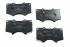Колодки тормозные передние 04465YZZDB оригинал Toyota Land Cruiser Prado 120 2002-2009; Lexus GX 470 2002-2009, Toyota FJ Cruiser 2006-2014; Toyota 4Runner/Surf 02-09; Toyota Tundra/Sequoia 1999-2006 Toyota Land Cruiser Prado 150 09-16; Lexus GX460 2009-
