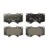 Колодки тормозные передние TEXTAR 2402401 Toyota Land Cruiser Prado 120 2002-2009; Lexus GX470 2002-2009; Toyota Land Cruiser Prado 150 2009-2016; Lexus GX460 2009-2016 Toyota 4Runner 02-, Toyota Hilux Surf 02- Toyota FJ Cruiser, Tundra/Sequoia 1999-