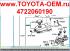     4722060190  Toyota Land Cruiser Prado 120   2002.09-2004.08    ABS; Lexus GX470 2002.11-2004.08; Toyota 4Runner 2002.08-2004.08; Toyota Tundra 2003.09-2004.08; Toyota Tacoma 2003.09-,  - 9250 .