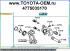 Суппорт тормозной задний левый оригинал Toyota Land Cruiser Prado 120 2007.07- кузов GRJ125,KDJ125 Toyota FJ Cruiser 2006-2014 Toyota 4Runner 2002-2009 Toyota Hilux Surf 2002-2009. Оригинальный каталожный номер заднего левого суппорта Тойота 4775035170