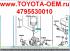  4795530010      Toyota Land Cruiser Prado 120 2002.09-2004.08; Toyota Land Cruiser 100; Lexus LX470; Toyota Land Cruiser Prado 90 2000-2002; Lexus SC430 2001-, Lexus GX470 2002.11-2004.08   1 