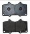 Колодки тормозные передние ADVICS A1N011Z Toyota Land Cruiser Prado 120 2002-2009; Lexus GX470 2002-2009; Toyota Land Cruiser Prado 150 2009-2016; Lexus GX460 2009-2016 Toyota 4Runner 02-, Toyota Hilux Surf 02- Toyota FJ Cruiser, Tundra/Sequoia 1999-