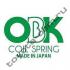 Пружина передняя усиленная OBK (Япония) Toyota Land Cruiser Prado 120 2002-2008. Аналог передних пружин Toyota с кат. номерами (артикул) 4813160B90; 4813160C00; 481316B410; 481316B420; 481316B430; 481316B440; 481316B450; 481316B460; 481316B470 481316B480