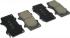 Колодки тормозные передние CTR CKT36 - Корея. Toyota Land Cruiser Prado 120 2002-2009; Lexus GX470 2002-2009; Toyota Land Cruiser Prado 150 2009-2016; Lexus GX460 2009-2016 Toyota 4Runner 02-, Toyota Hilux Surf 02- Toyota FJ Cruiser, Tundra/Sequoia 1999-