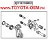 Суппорт тормозной задний левый QUATTRO FRENI QF11F00003 Toyota Land Cruiser Prado 120 2002-2008; Lexus GX470 2002-2009; Toyota Land Cruiser Prado 150 2009-2016; Lexus GX460 2009-2016; Toyota 4Runner 2009-2016; Toyota Sequoia 00- UCK35,45 Кросс 4775034030